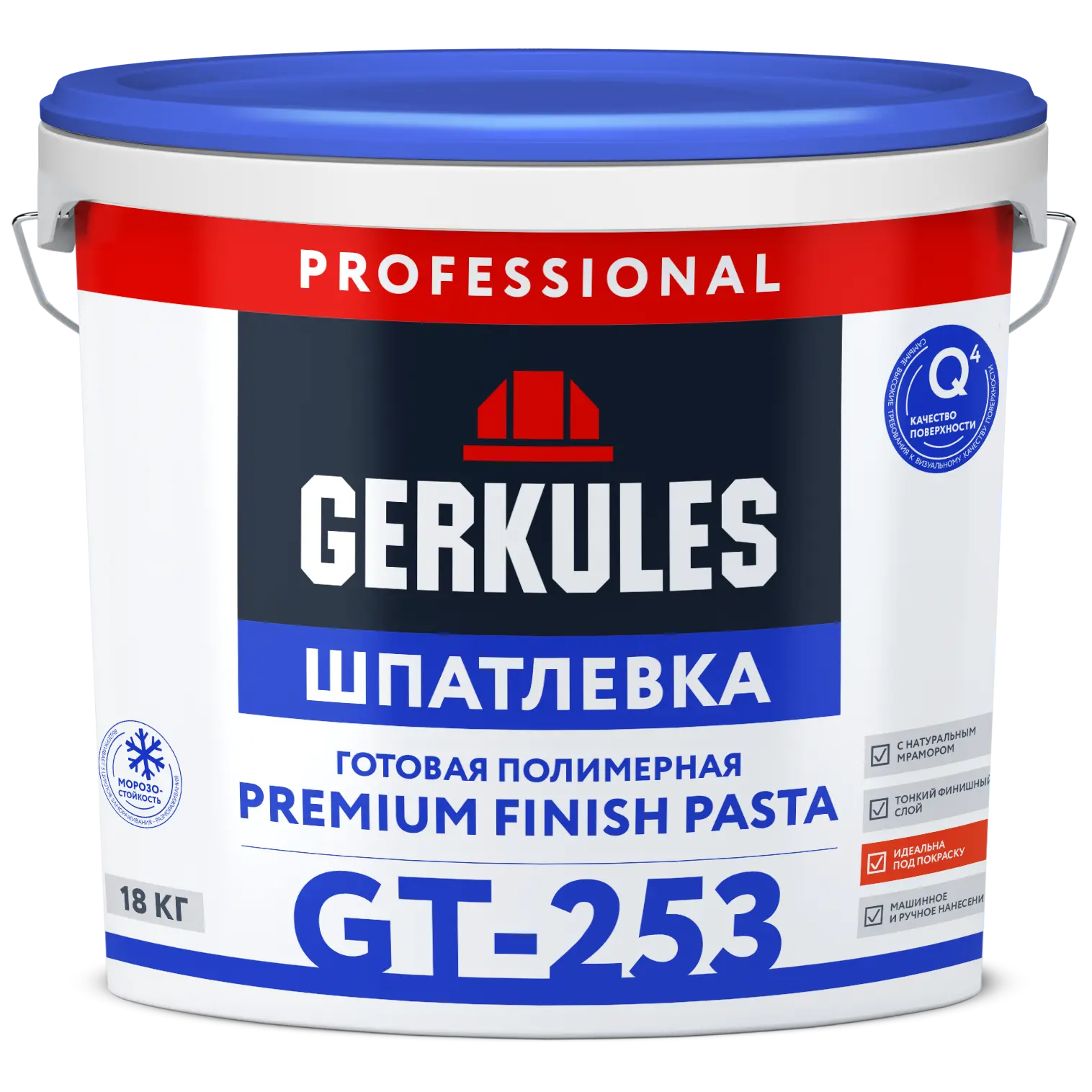 Шпатлевка полимерная PREMIUM FINISH PASTA, ведро, 18 кг