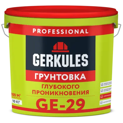 Грунтовка глубокого проникновения, ведро, цвет светло-желтый, 10 кг