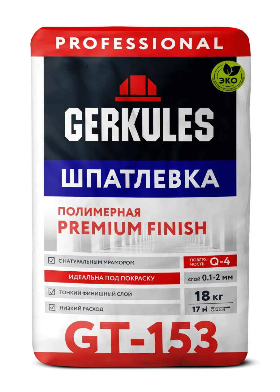 Шпатлевка полимерная PREMIUM FINISH, 18 кг