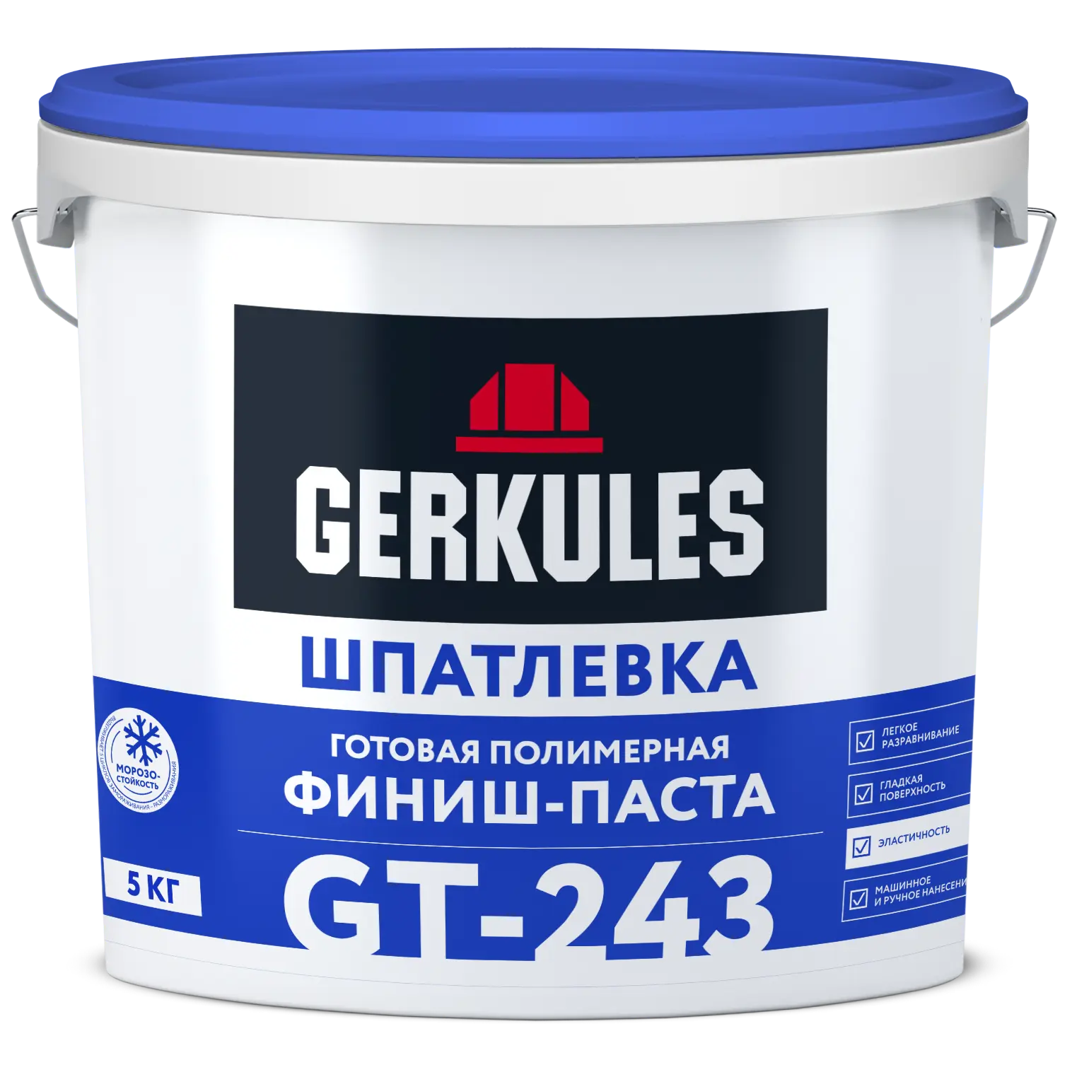 Шпатлевка полимерная ФИНИШ-ПАСТА, ведро, 5 кг