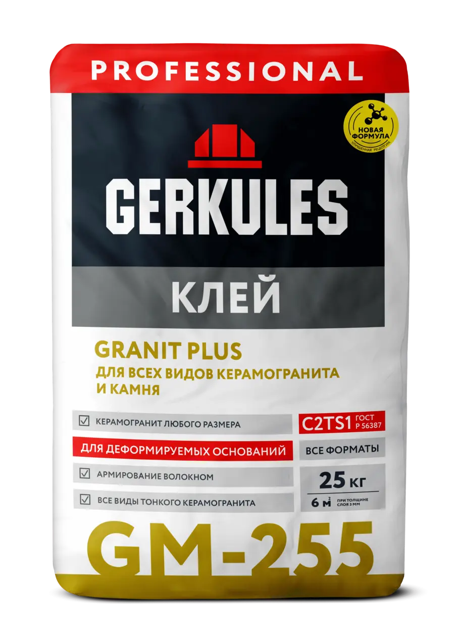 Клей GRANIT PLUS, 25 кг